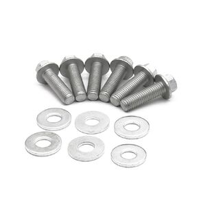6 Pcs Crossmember/Skid Plate Bolts Compatible with Jeep Wrangler TJ LJ 2003-2006,Replaces Mopar 6508760AA
