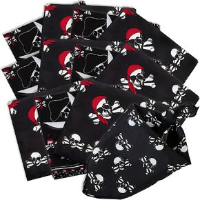 Fun Express Polyester Bandanas - مثالي للرأس ، Neckerchief ، وشاح ، معصم وأكثر