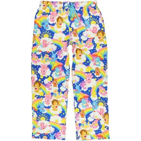 Care Bears Pajama Pants Adult Rainbow Cheer Swift Heart Rabbit Wish Share PJ Lounge Bottoms