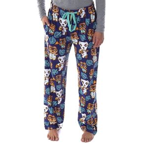 Animal Crossing New Horizons Women's Allover Character Loungewear Pajama Pants