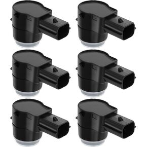 SCITOO Bumper Park Assist Sensor Backup Sensor fit for 07 08 09 10 11 for Cadillac Escalade/for Chevy Avalanche Silverado 1500 2500 3500 HD Suburban 1500 2500/for GMC Sierra Yukon (6 PCS)
