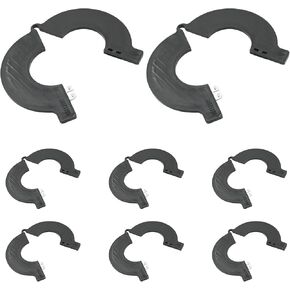 8 Piece 60mm Excavator Bucket Pin Spacer Kit for Excavators Skid Steers, Replacement for Kubota Bobcat Replacement for CAT Replacement for John Deere Models