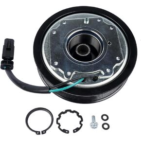 GELUOXI Air Conditioner AC Compressor Clutch Kit Replacement for Chevy Silverado GMC Sierra 2500 HD 6.6L V8 2015-2021 84203713 84317506