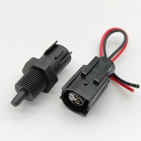 AE5Z12A647A Ambient Air Temperature Sensor & Connector Replacement for Ford Lincoln Mercury