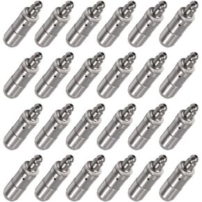 24PCS Adjustable Hydraulic Lifter LF5014 Valve Lifters for Dodge for Stealth 1991-1996 for Hyundai for Santa Fe 2003-2006 for Hyundai for XG300 2001 for Hyundai for XG350 2002-2005