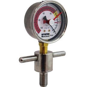Racor RK19671 Bottom Mount Vacuum Gauge ، 1 Pack