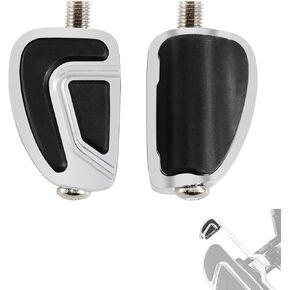 WOWTK Shifter Peg,Heel/Toe Shift pegs For Harley all models,for 1986-2017 FL Softail, 1988-later Touring CVO Road Glide Street Glide Electra Glide Road King and 2008-later Trike,Chrome
