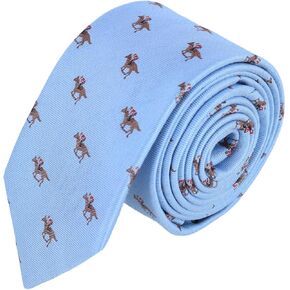 رجال Trafalgar أسفل Racehorse Blend Blend Necktie