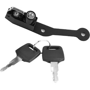 Acouto Motorcycle Helmet Lock with 2 Keys for S1000R S1000XR S1000RR 2009‑2018, Motorcycle Helmet Lock Mount Hook Keys Locking Set