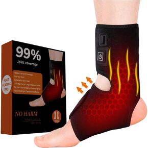 FSA HSA Eligible Foot Heating Pad Ankle Heating Pad Constant Temperature Ease Achilles Tendonitis, Arthritis, Sprains Ankle Massager for Pain Relief