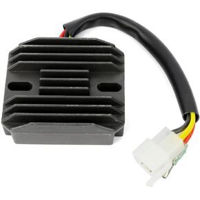 SCITOO Voltage Regulator Rectifier Fits For 1981-1982 For Kawasaki 250 CSR 1980 For Kawasaki 250 LTD 1979 For Kawasaki 400 LTD 1980-1982 For Kawasaki 440 LTD 1980 For Kawasaki 650 LTD