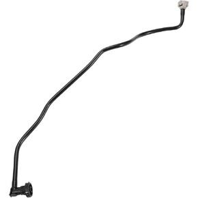 Heater Hose No.4H0121081AB Engine Coolant Overflow Tank Hose for Audi A8 2014-2016 for Audi A8 Quattro 2013-2018 Plastic Black Good Sealing