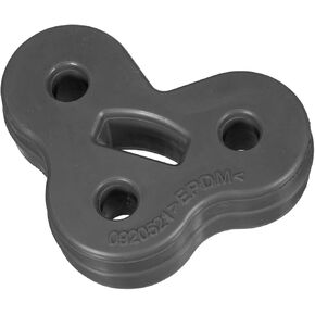 C2C32948 11mm 3 Holes Muffler Exhaust Hanger for XF XJ 2008-2018 Bushing Rubber Mount Bracket Car Insulator Tail Pipe Hangers Bushings Kit Black 1pcs Auto Replacement Parts