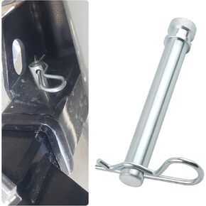 TS35010 Trailer Hitch Pin Replacement and Clip Kit for 2" and 2.5" Receiver,Carbon Steel Heavy Duty 5/8 Trailer Pin,Universal Trailer Hitch Accessories for Truck