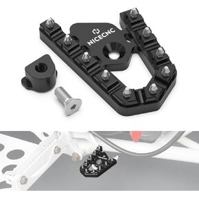 Rear Brake Pedal Lever Extender Extension Peg Pads Compatible with Yamaha Blaster 200 YFS200 1988 1989 1990-2000 2001 2002 2003 2004 2005 2006 Blue