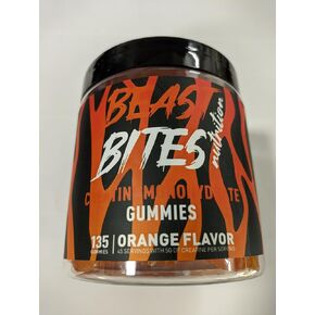 Creatine Monohydrate Gummies 5000mg (135 Count)-Orange Flavor