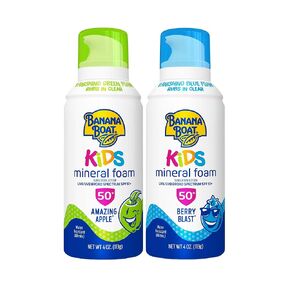 Banana Boat Kids Sport Sting-Free, Tear-Free, Broad Spectrum Sunscreen Lotion, SPF 50, 9oz., Family Size