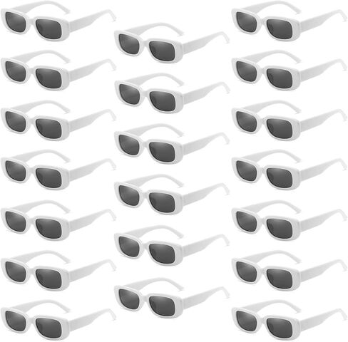Trendy Rectangle Sunglasses - 90s Retro Narrow Square Frame, UV400 Protection, Vintage Fashion Small Shades in Saudi Arabia