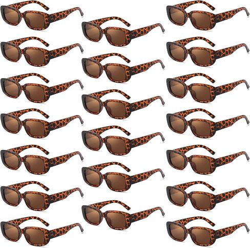 Trendy Rectangle Sunglasses - 90s Retro Narrow Square Frame, UV400 Protection, Vintage Fashion Small Shades in Saudi Arabia