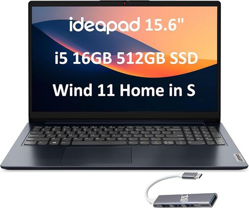 Lenovo IdeaPad Slim 9 9i Pro 14ITL5 شاشة لمس 14 بوصة 4K UHD (Intel 4-Core i7-1195G7، ذاكرة الوصول العشوائي 16 جيجابايت، 1 تيرابايت PCIe SSD) كمبيوتر محمول للأعمال، إضاءة خلفية، بصمة الإصبع، 2 × Thunderbolt 4، كاميرا ويب IR، Windows 11 Home in Saudi Arabia