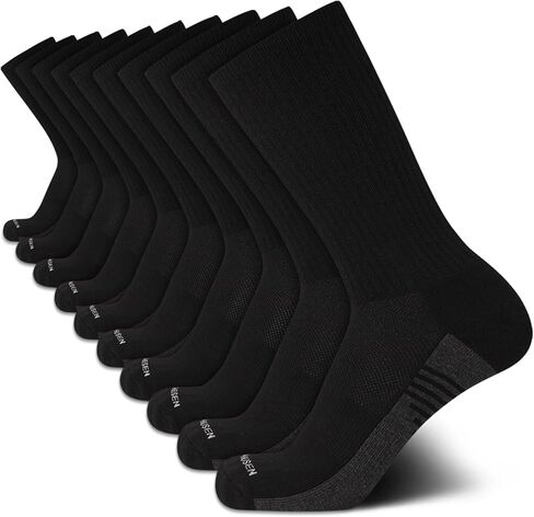 Van Heusen Men's Athletic Socks - Cushioned Crew Socks (10 Pack) in Kuwait
