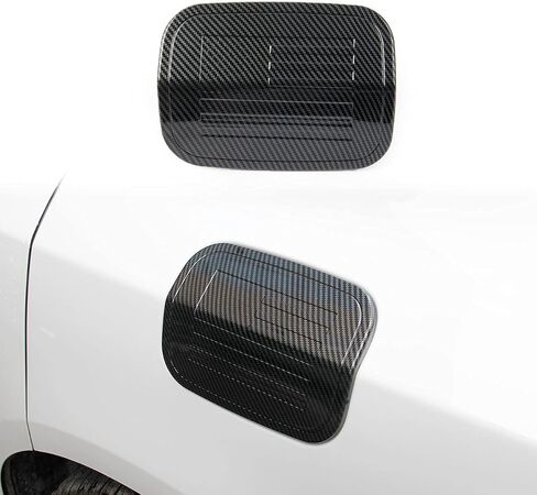 Crosselec Carbon Carbon Fiber Fuel Tank Door Door Trim for Dodge Charger 2015-2021 in Saudi Arabia