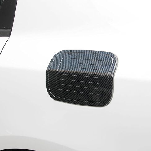 Crosselec Carbon Carbon Fiber Fuel Tank Door Door Trim for Dodge Charger 2015-2021 in Saudi Arabia
