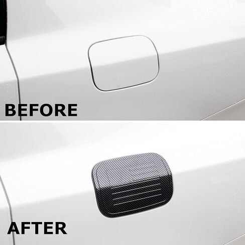Crosselec Carbon Carbon Fiber Fuel Tank Door Door Trim for Dodge Charger 2015-2021 in Saudi Arabia