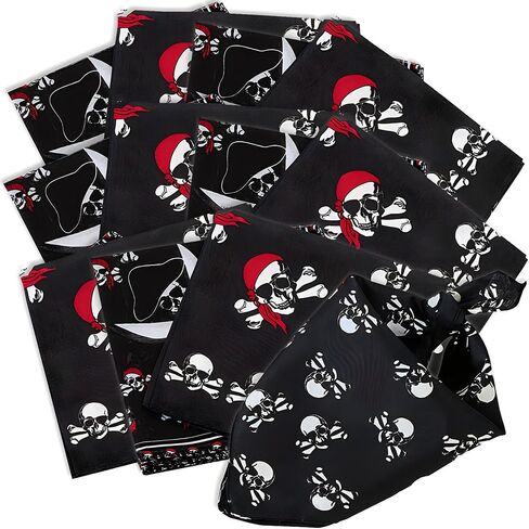 Fun Express Polyester Bandanas - Perfect for Headwrap, Neckerchief, Scarf, Wristband & More in Saudi Arabia