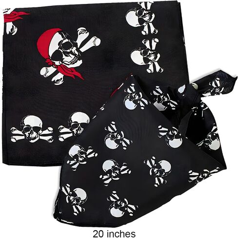 Fun Express Polyester Bandanas - Perfect for Headwrap, Neckerchief, Scarf, Wristband & More in Saudi Arabia