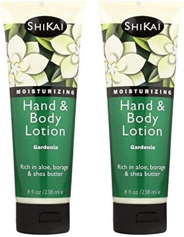 Shikai Naturally Moisturizing Hand & Body Lotion - Gardenia - 8 oz in Saudi Arabia