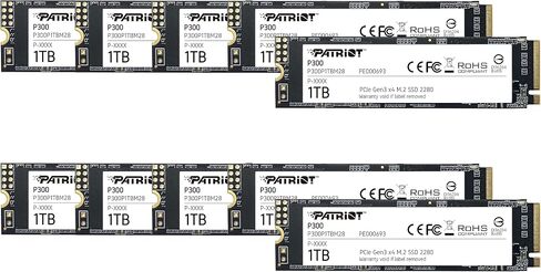 Patriot 2TB P300 M.2 2280 3D NAND PCIe Gen3 x4 محرك الاقراص الصلبة الداخلي (SSD) - P300P2TBM28 in Saudi Arabia