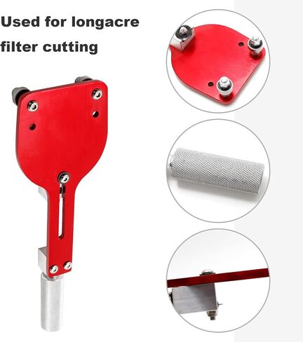 Oil Filter Cutter 77750, Red Twill Handle Oil Filter Cutting Tool for Filter Cutting Range 2-3/8" - 5" in Saudi Arabia