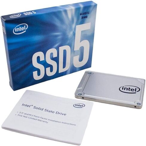 Intel SSD 545s Series (512GB, 2.5" SATA, 64-Layer TLC 3D NAND) in Kuwait