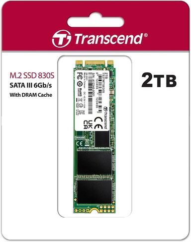 TS2TMTS830S [2TB SSD MTS830S M.2 Type 2280 SATA-III DDR3 Cache 3D TLC NAND 5 Year Warranty] in Saudi Arabia