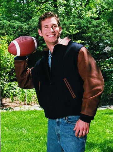 REED Men's Tall Executive Varsity Jacket Union Made in USA in Kuwait