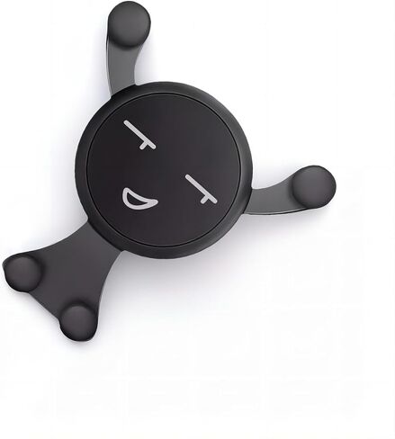 Car Mount – Cartoon Car Phone Holder with Air Vent Clip, Ideal for 4.0-6.0 Inch Smartphones – Your Ultimate Travel Companion (Black) in Saudi Arabia