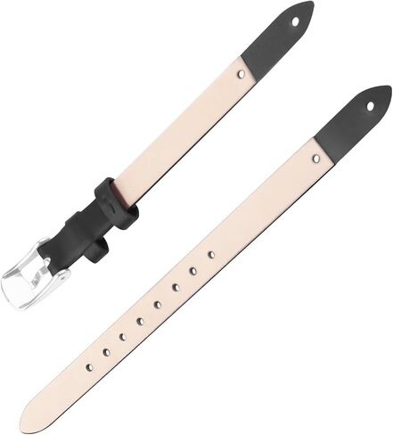 8mm Leather Watch Band replacement for Fossil ES2829 ES2830 ES3060 ES3076 ES3077 Strap Wirstband accessories for Men and Women in Saudi Arabia