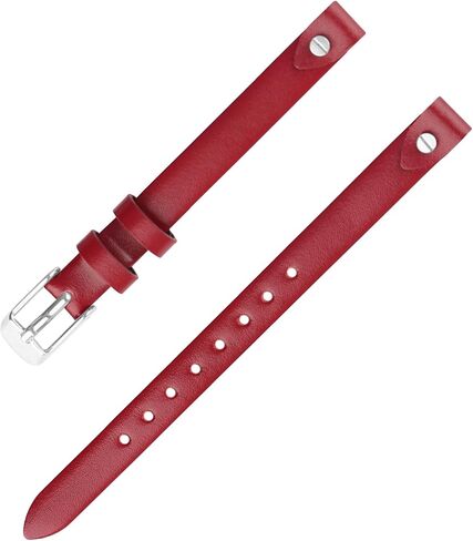 8mm Leather Watch Band replacement for Fossil ES2829 ES2830 ES3060 ES3076 ES3077 Strap Wirstband accessories for Men and Women in Saudi Arabia