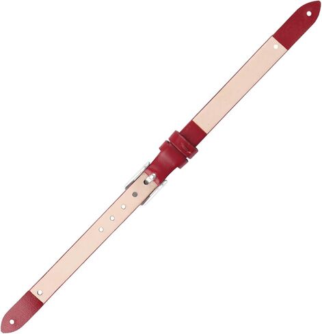 8mm Leather Watch Band replacement for Fossil ES2829 ES2830 ES3060 ES3076 ES3077 Strap Wirstband accessories for Men and Women in Saudi Arabia