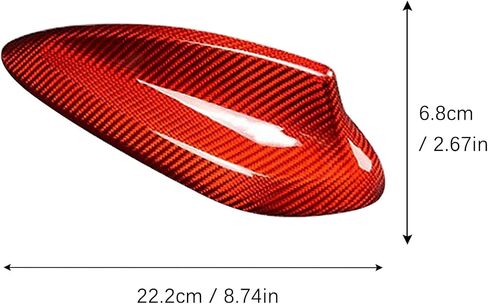 Bilisin Compatible with Car Carbon Fiber Shark Fin Antenna Cover Roof Aerials Base Trim Accessories for BMW X1 X2 X3 X4 X5 X6 X7 F15 F20 F21 F31 F45 F46 F52 F34 F48 F49 F39 F15 F85 F16 F86 (Black) in Saudi Arabia