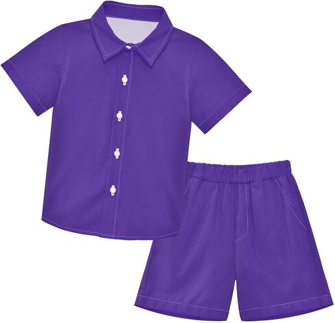 3T Toddler Boy Shorts Set Black Hawaiian Button Down Shirts Summer Outfits for Little Boy in Saudi Arabia