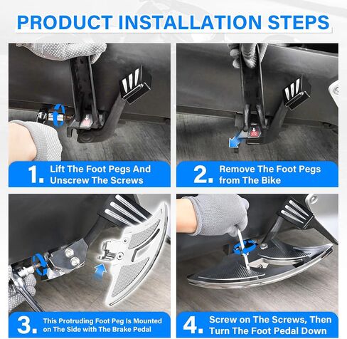 Aluminum Driver Floorboards for Can-Am Ryker Larger Brake Pedal Foot Rest Peg Wider Extended Brake Pedal Compatible with Can-Am Ryker,ACE 600 900 / Rally Edition/Sport 2019-2025(Black) in Saudi Arabia