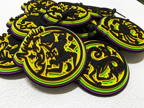 Zodiac Bag Charm Backpack Accessories 12 Constellations Keychain Horoscope Key Chain Astrology Gifts For Women Girls in Saudi Arabia