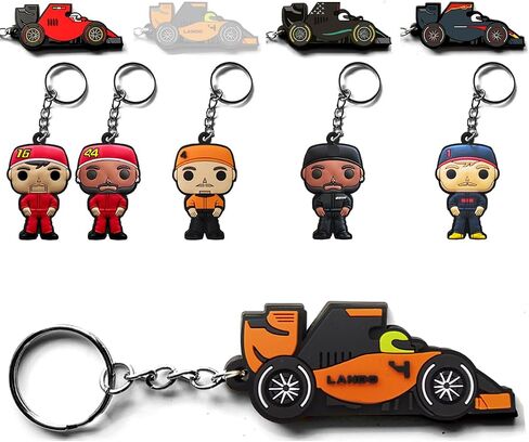 Racing Driver Car Key Chain Keychain Auto Tire Compatible with Formula One F1 Team Fan Gift Accessory in Saudi Arabia
