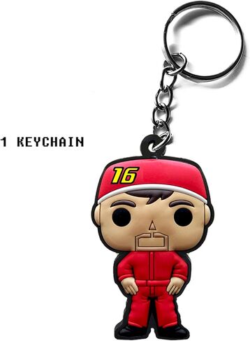 Racing Driver Car Key Chain Keychain Auto Tire Compatible with Formula One F1 Team Fan Gift Accessory in Saudi Arabia