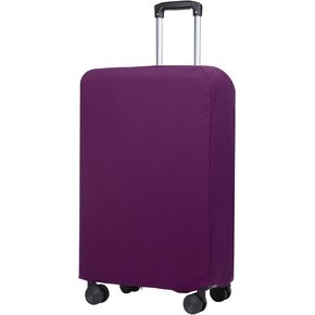 PATIKIL Luggage Cover, Suitcases Covers Elastic Carry on Cover Protector Washable Scratch-Resistant Fits 26-27 Inch Luggage for Travel Business Trips, Black