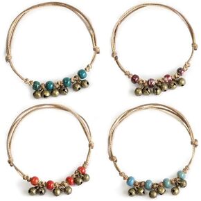 Adjustable Women's Anklets Bracelets, Cute Butterfly Silver Anklets For Women Foot Chain Foot Jewelry Gifts