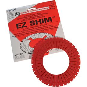 SPC Performance EZ Shim Dual Angle Camber/Toe Shim (Red)