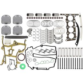 1.4L Timing Chain Kit with Head Gasket Compatible with Encore Cruze Sonic Trax 2011-2016 HS26540PT-1 HSCV001